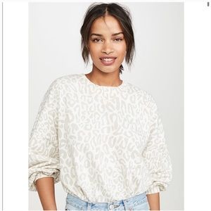 Rebecca Minkoff Leopard Print Sweatshirt